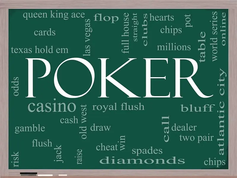 9 thuật ngữ được sử dụng phổ biến trong Poker Texas Hold'em
